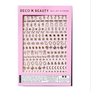 DECO BEAUTY Nail Art Sticker Set ~ GOLDEN HOUR ~ NWT